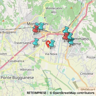 Mappa Via Alberello, 51018 Pieve a Nievole PT, Italia (1.62636)