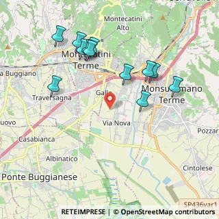 Mappa Via Alberello, 51018 Pieve a Nievole PT, Italia (2.145)