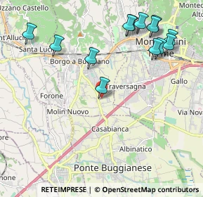 Mappa Via Pittini, 51011 Buggiano PT, Italia (2.53)