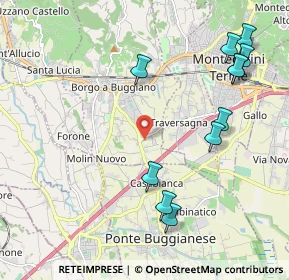 Mappa Via Pittini, 51011 Buggiano PT, Italia (2.46818)