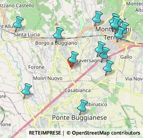 Mappa Via Pittini, 51011 Buggiano PT, Italia (2.48)