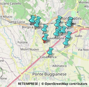 Mappa Via Pittini, 51011 Buggiano PT, Italia (1.67765)
