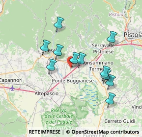 Mappa Via Pittini, 51011 Buggiano PT, Italia (6.72909)