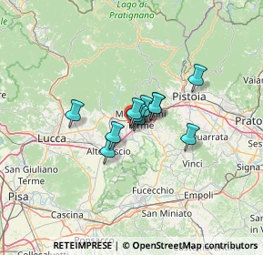 Mappa Via Pittini, 51011 Buggiano PT, Italia (7.15455)