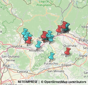 Mappa Via Pittini, 51011 Buggiano PT, Italia (11.291)