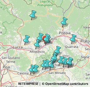 Mappa Via Pittini, 51011 Buggiano PT, Italia (15.8745)