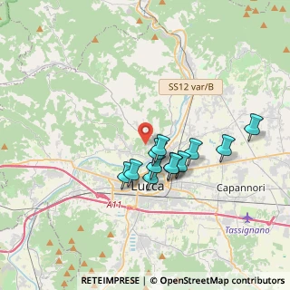 Mappa Via Parco della Rimembranza, 55100 Lucca LU, Italia (2.97833)