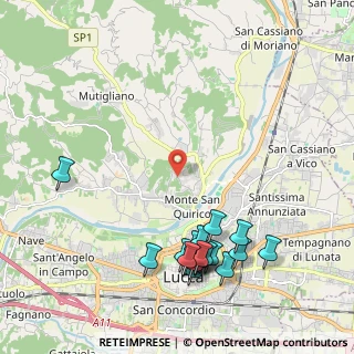 Mappa Via Parco della Rimembranza, 55100 Lucca LU, Italia (2.55889)