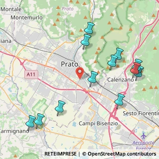 Mappa Piazzale Falcone e Borsellino, 59100 Prato PO, Italia (5.095)