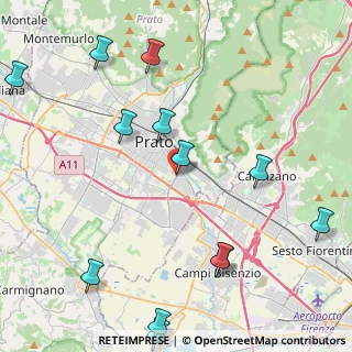 Mappa Piazzale Falcone e Borsellino, 59100 Prato PO, Italia (5.67692)