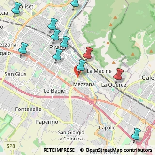 Mappa Piazzale Falcone e Borsellino, 59100 Prato PO, Italia (2.63364)