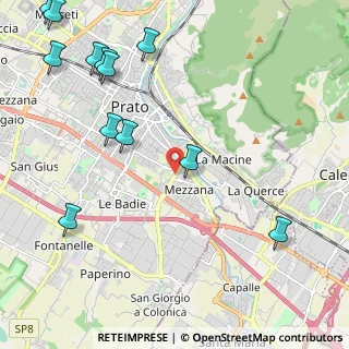 Mappa Piazzale Falcone e Borsellino, 59100 Prato PO, Italia (2.9925)
