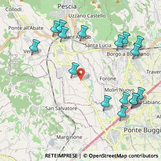 Mappa Vicolo di Mezzo, 51017 Pescia PT, Italia (2.69688)