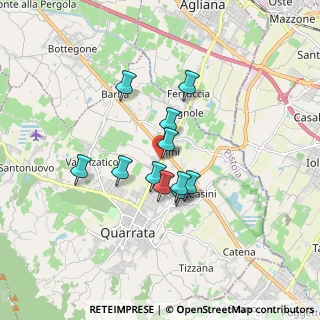 Mappa Piazza Curtatone e Montanara, 51039 Quarrata PT, Italia (1.3)