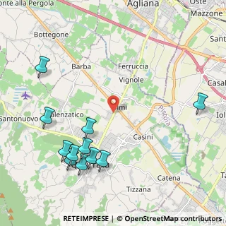 Mappa Piazza Curtatone e Montanara, 51039 Quarrata PT, Italia (2.63091)