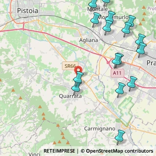 Mappa Piazza Curtatone e Montanara, 51039 Quarrata PT, Italia (5.95563)