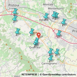 Mappa Piazza Curtatone e Montanara, 51039 Quarrata PT, Italia (4.83571)