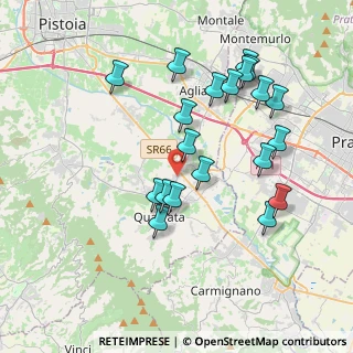 Mappa Piazza Curtatone e Montanara, 51039 Quarrata PT, Italia (3.9215)