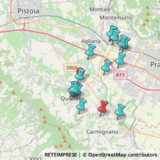 Mappa Piazza Curtatone e Montanara, 51039 Quarrata PT, Italia (3.76313)