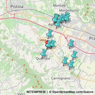 Mappa Piazza Curtatone e Montanara, 51039 Quarrata PT, Italia (3.80222)