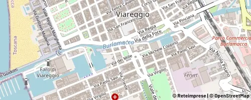 Mappa Viareggio