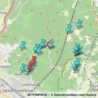 Mappa VIA DI GUALDO SP 130 KM 10, 50019 Sesto Fiorentino FI, Italia (2.20909)