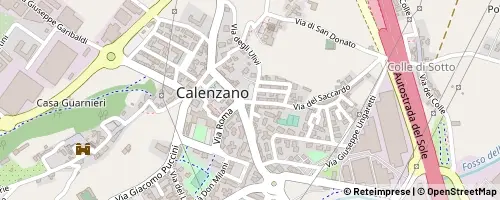Mappa Calenzano