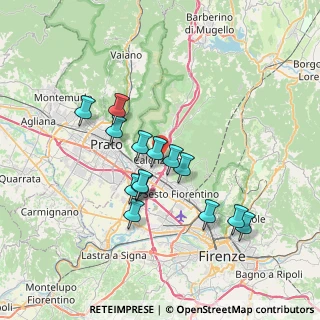 Mappa 50041 Calenzano FI, Italia (6.38143)