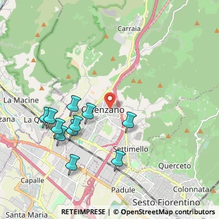 Mappa 50041 Calenzano FI, Italia (2.19545)