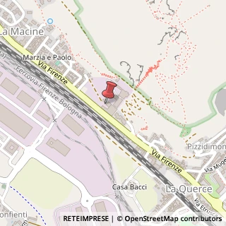 Mappa Via Poggio Castiglioni, 59100 Prato PO, Italia, 59100 Prato, Prato (Toscana)
