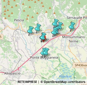 Mappa Delle, 51011 Buggiano PT, Italia (2.48545)