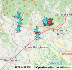 Mappa Delle, 51011 Buggiano PT, Italia (3.11)