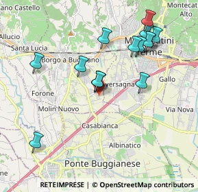 Mappa Delle, 51011 Buggiano PT, Italia (1.96533)