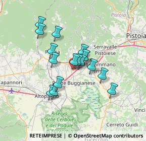 Mappa Delle, 51011 Buggiano PT, Italia (5.39647)