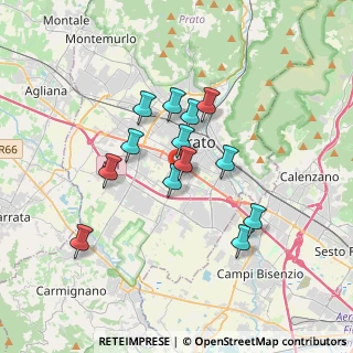 Mappa Via Girolamo di Pace, 59100 Prato PO, Italia (2.94462)
