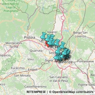Mappa Via Girolamo di Pace, 59100 Prato PO, Italia (10.8405)