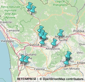 Mappa Via dei Selmi, 55013 Capannori LU, Italia (14.46143)
