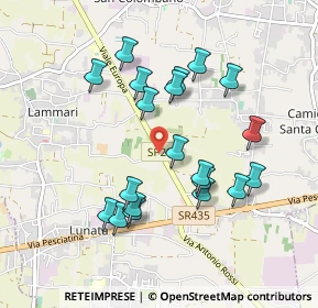 Mappa Via dei Selmi, 55013 Capannori LU, Italia (0.9045)