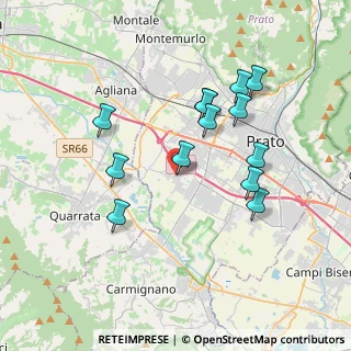 Mappa Via Giuseppe Bianchini, 59100 Prato PO, Italia (3.53)