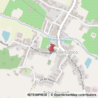 Mappa Via delle Corbellicce, 13, 51039 Quarrata, Pistoia (Toscana)