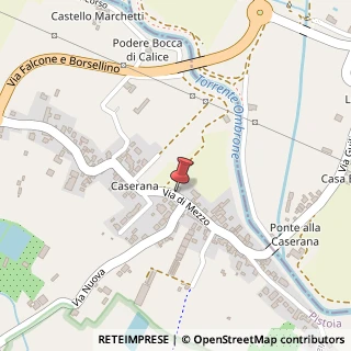 Mappa Via di Mezzo, 452, 51039 Quarrata, Pistoia (Toscana)