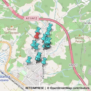 Mappa Via del Crocicchio, 55054 Massarosa LU, Italia (0.25714)