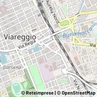 Kaart Viareggio