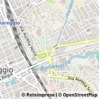 Mapa Viareggio