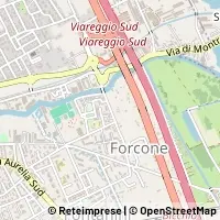 Kaart Viareggio