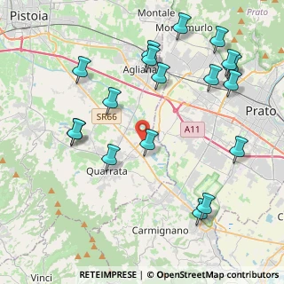 Mappa Via Giovanni Falcone e Paolo Borsellino, 51039 Quarrata PT, Italia (4.94333)
