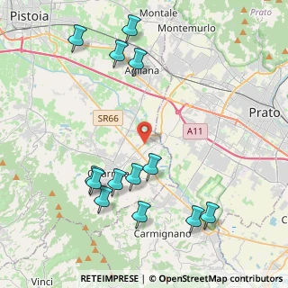 Mappa Via Giovanni Falcone e Paolo Borsellino, 51039 Quarrata PT, Italia (4.91)