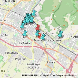 Mappa Via Antonio Garella, 59100 Prato PO, Italia (1.9765)