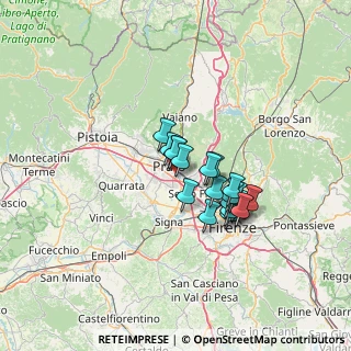 Mappa Via Antonio Garella, 59100 Prato PO, Italia (9.964)