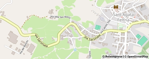 Mappa Sant'Agata Feltria